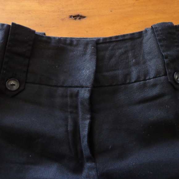 BCX Capris Sz S Black Zip/Double Hook Closure Pockets - Picture 3 of 7
